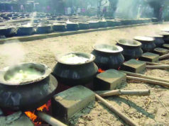 (ভিডিও)দুই হাজার চুলায় ঘণ্টায় রান্না হচ্ছে ৫ লাখ মানুষের খাবার!