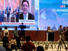 যুক্তরাষ্ট্র-ইরান সরাসরি বৈঠক ইসলামাবাদে প্রথমদিনে ‘ইতিবাচক’ আলোচনা, বিনিময় করা হলো লিখিত বার্তা