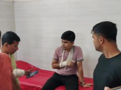 (ভিডিও)আসামি ধরতে গেলে ৩ পুলিশ সদস্যকে কুপিয়ে জখম