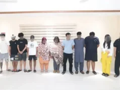 (ভিডিও)আটক ৬৩ বিদেশি আন্তর্জাতিক অনলাইন প্রতারক চক্রের সদস্য