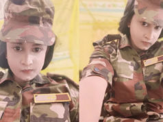 (ভিডিও)নারী সেনা সেজে প্রতারণা, যুবক গ্রেপ্তার