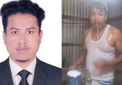 (ভিডিও)মতলবে দুধ দিয়ে গোসল করে রাজনীতি ছাড়লেন যুবদল নেতা