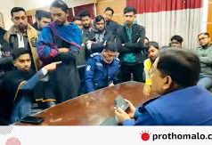 (ভিডিও) ‘বানিয়াচং থানা কিন্তু আমরা পুড়িয়ে দিয়েছিলাম, এসআই সন্তোষকে কিন্তু জ্বালাই দিয়েছিলাম’