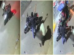 (ভিডিও)শেওড়াপাড়ায় ইট মেরে মোটরসাইকেল নিয়ে যাওয়ার ভিডিও ভাইরাল, যা জানা গেল