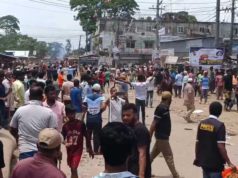 (ভিডিও)ব্রাহ্মণবাড়িয়ায় টানা তৃতীয় দিন সংঘর্ষ, অর্ধশত আহত