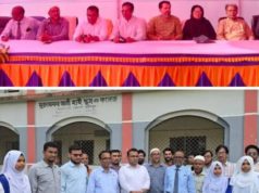 মেঘনায় আলোকিত পরিবেশ ফাউন্ডেশন উদ্যোগে মুজাফফর আলী উচ্চ বিদ্যালয় ও কলেজে বৃক্ষ রোপন কর্মসূচি অনুষ্ঠিত