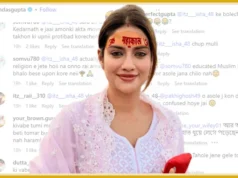 (ভিডিও)কটাক্ষের শিকার নুসরাত, তুমুল তর্ক