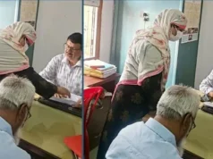 (ভিডিও)ভূমি অফিসে বোরকা পরে হাজির ঢাকা জেলার ডিসি
